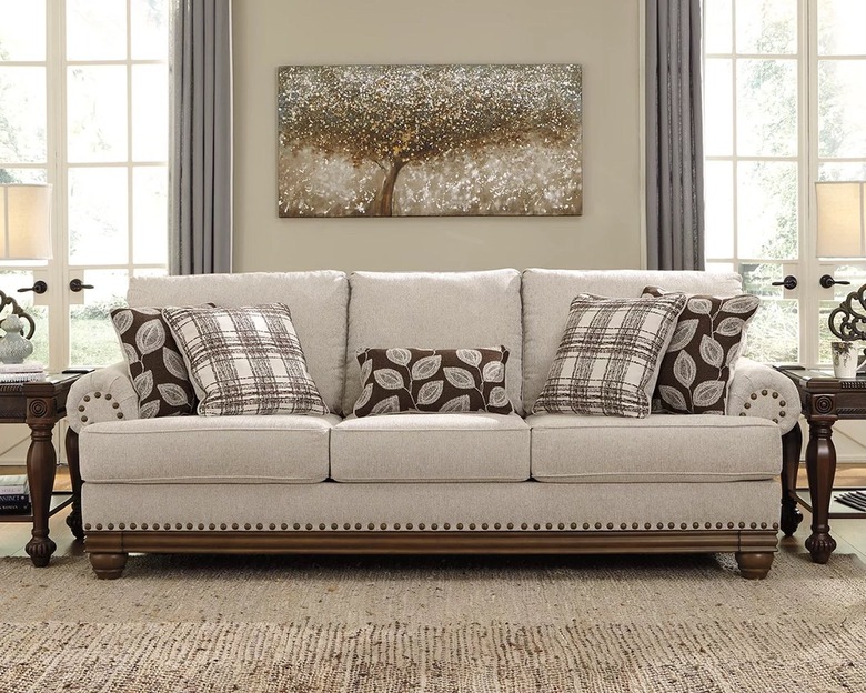 ashley homestore best rustic couches