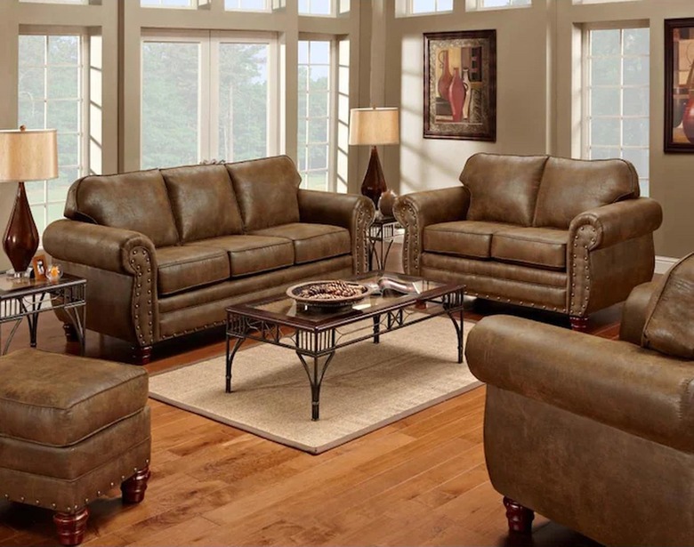 lowe's best rustic couches