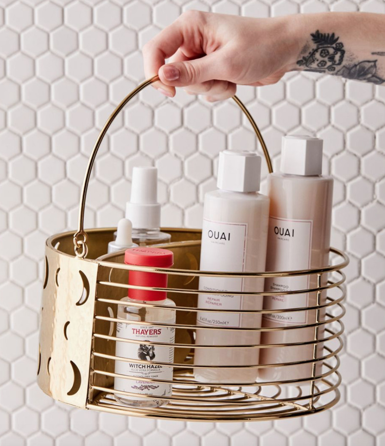 Brass best shower caddies