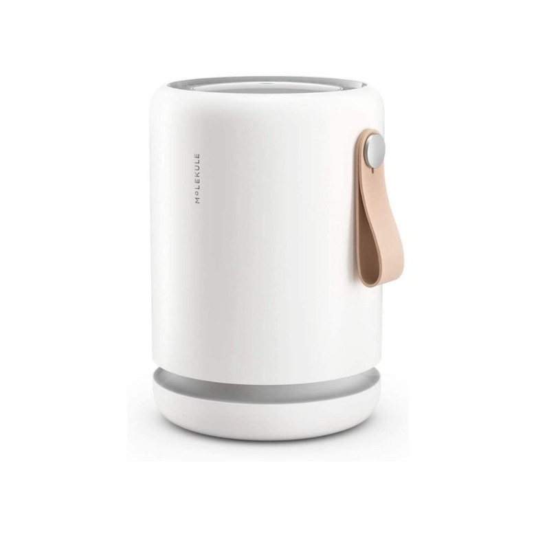 white and silverair purifier