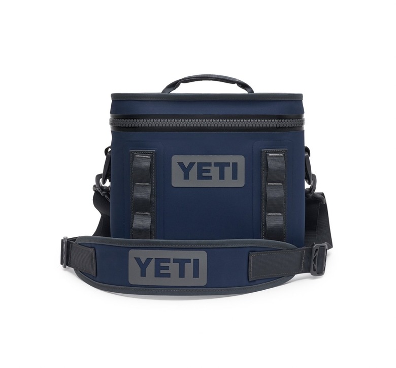 navy soft cooler