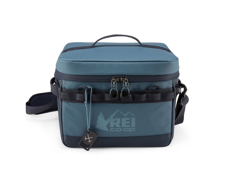 REI cooler in blue