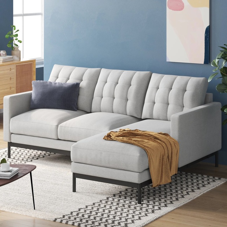 gray sectional