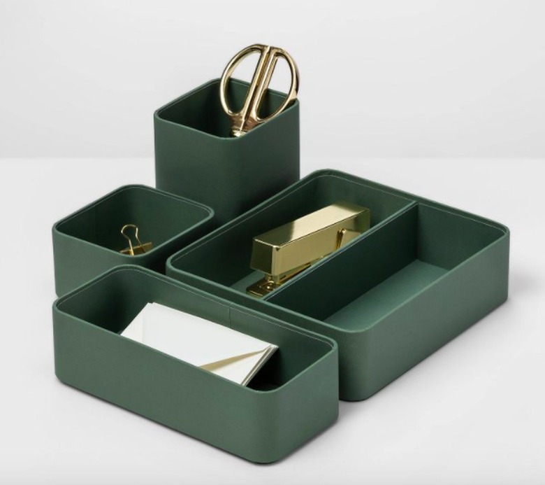 Project 62 Modular Desktop Organizer 4-piece Set