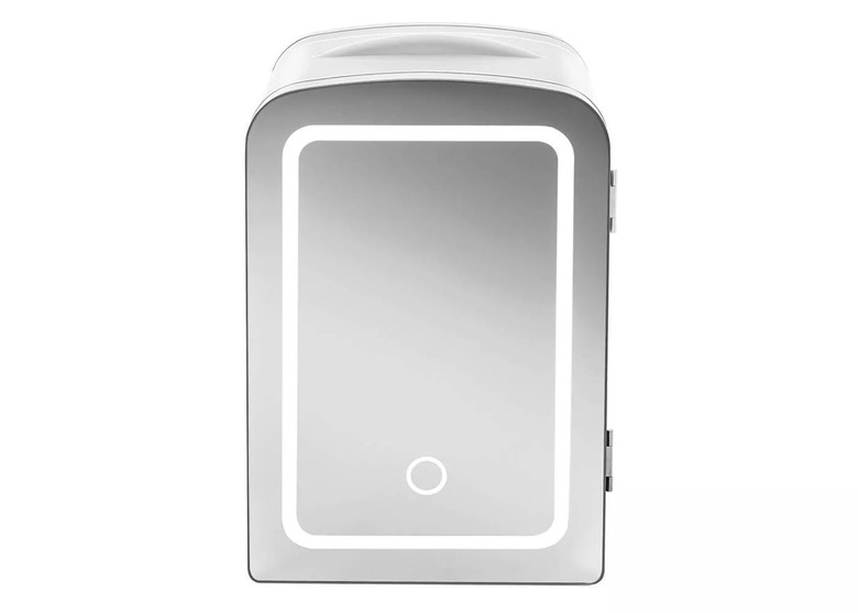 Chefman Mirror LED Mini Fridge