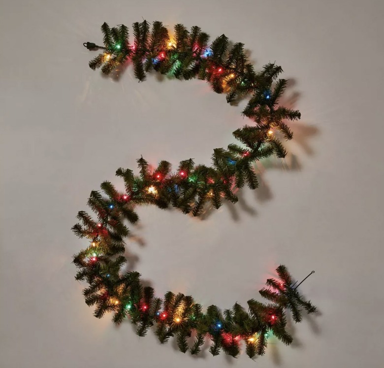 pre-lit garland