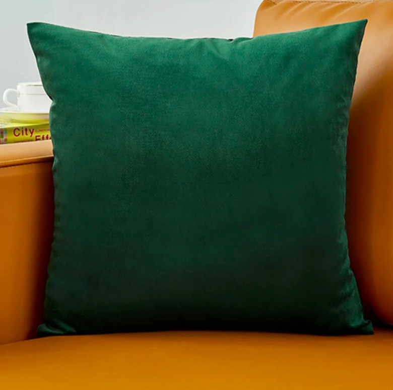 Wayfair Rodrigo Square Velvet Pillow Cover