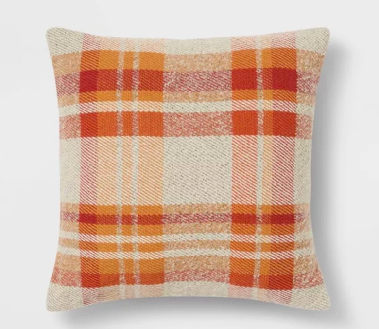 Threshold Plaid Square Throw Pillow
