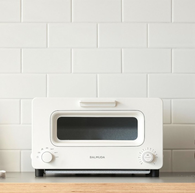 White Balmuda Toaster Oven