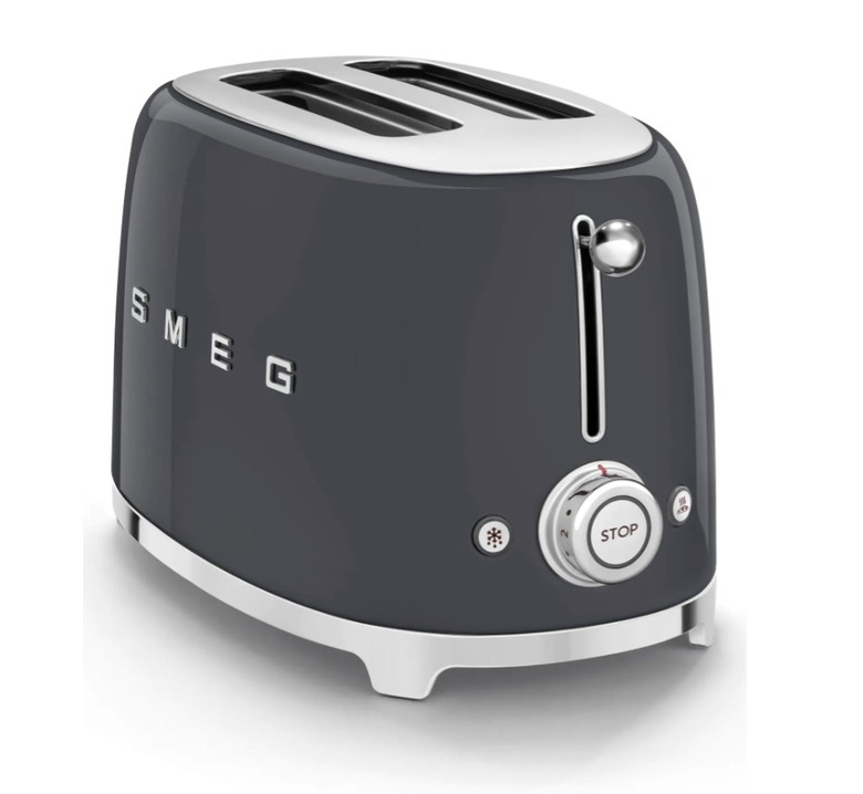 50s Retro Style Two-Slice Toaster