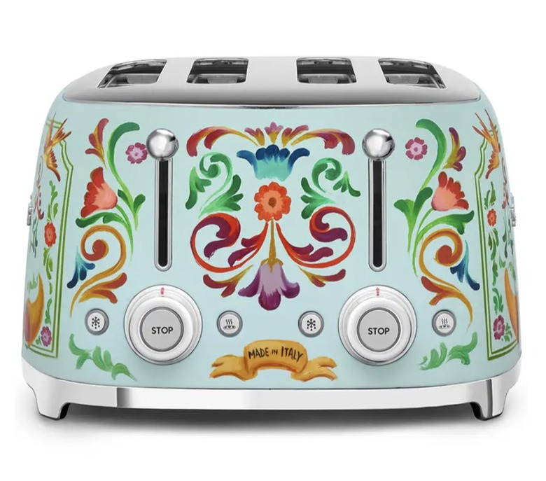 SMEG Dolce Gabbana 4-Slot Toaster