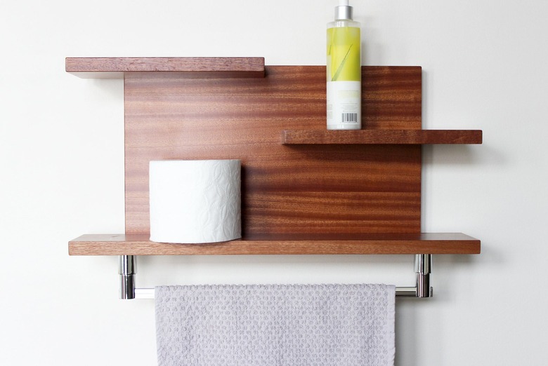 bathroom towel racks