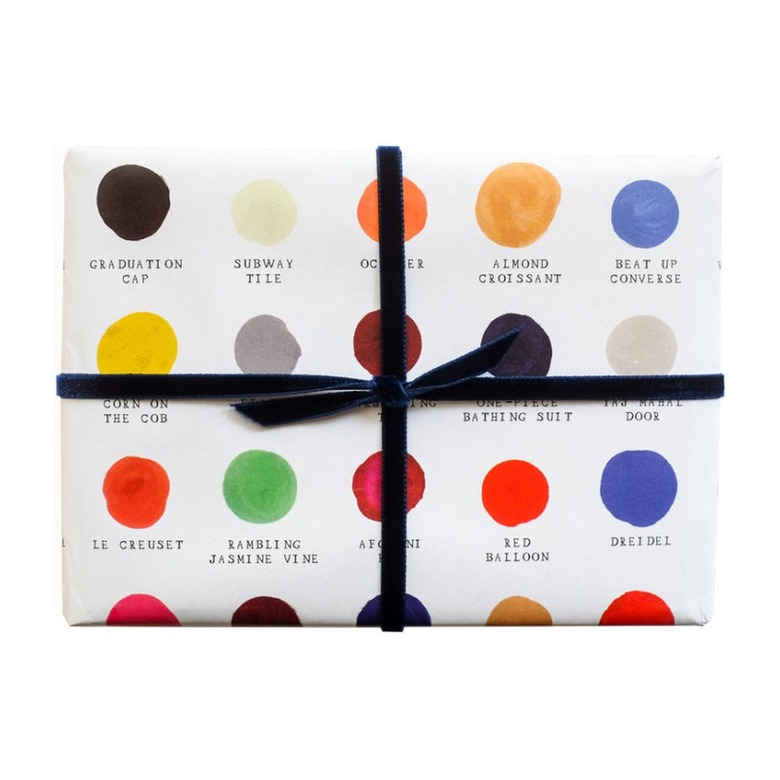 Colorful wrapping paper