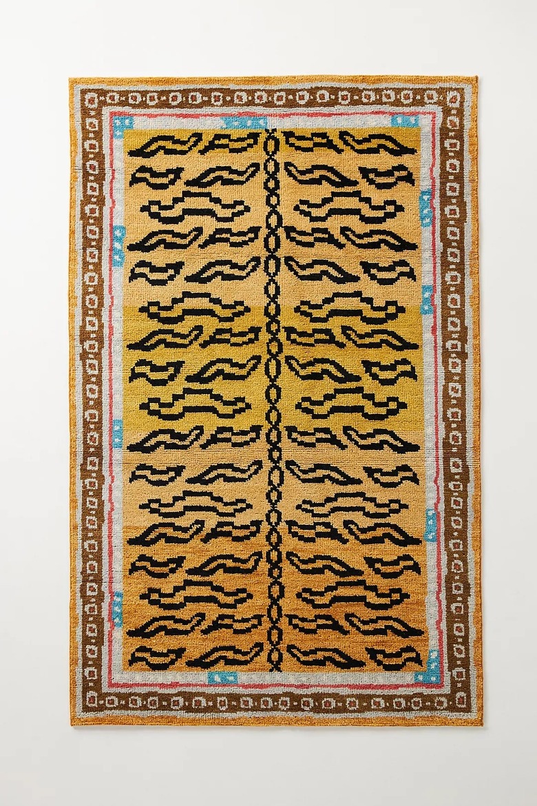 tiger stripe rug