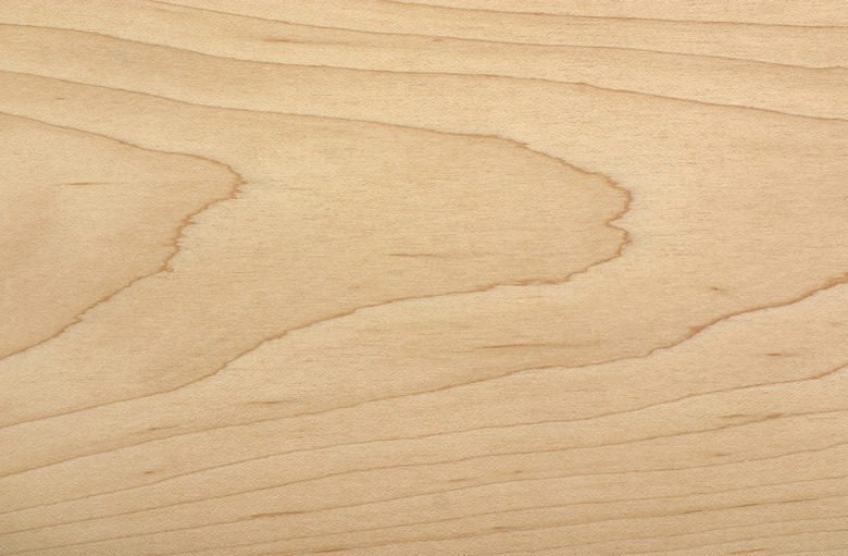 unfinished sample of Soft Maple wood