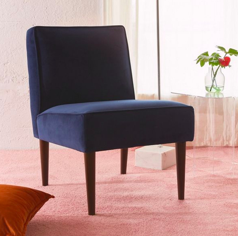 Urban Outfitters Montclair Velvet Chair
