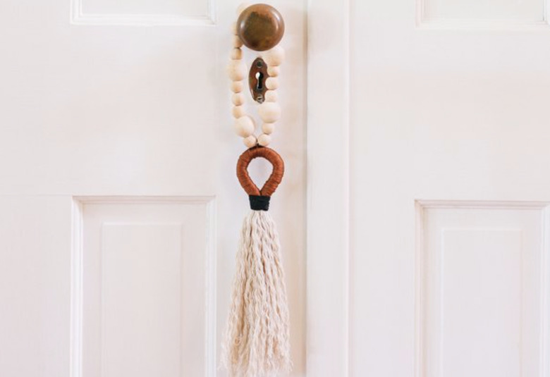 Who doesn't love a a little boho tassel for a door knob?