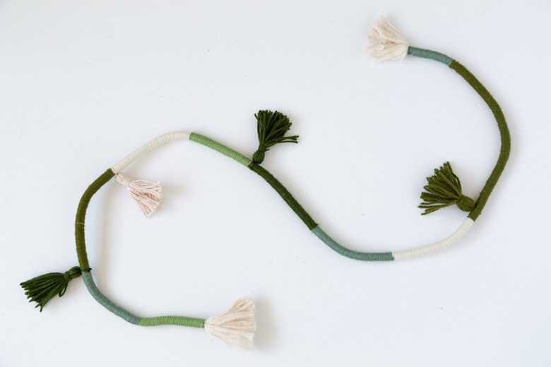 Boho Holiday Garland DIY