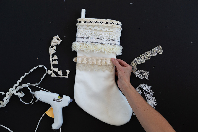 Boho Holiday Stocking DIY