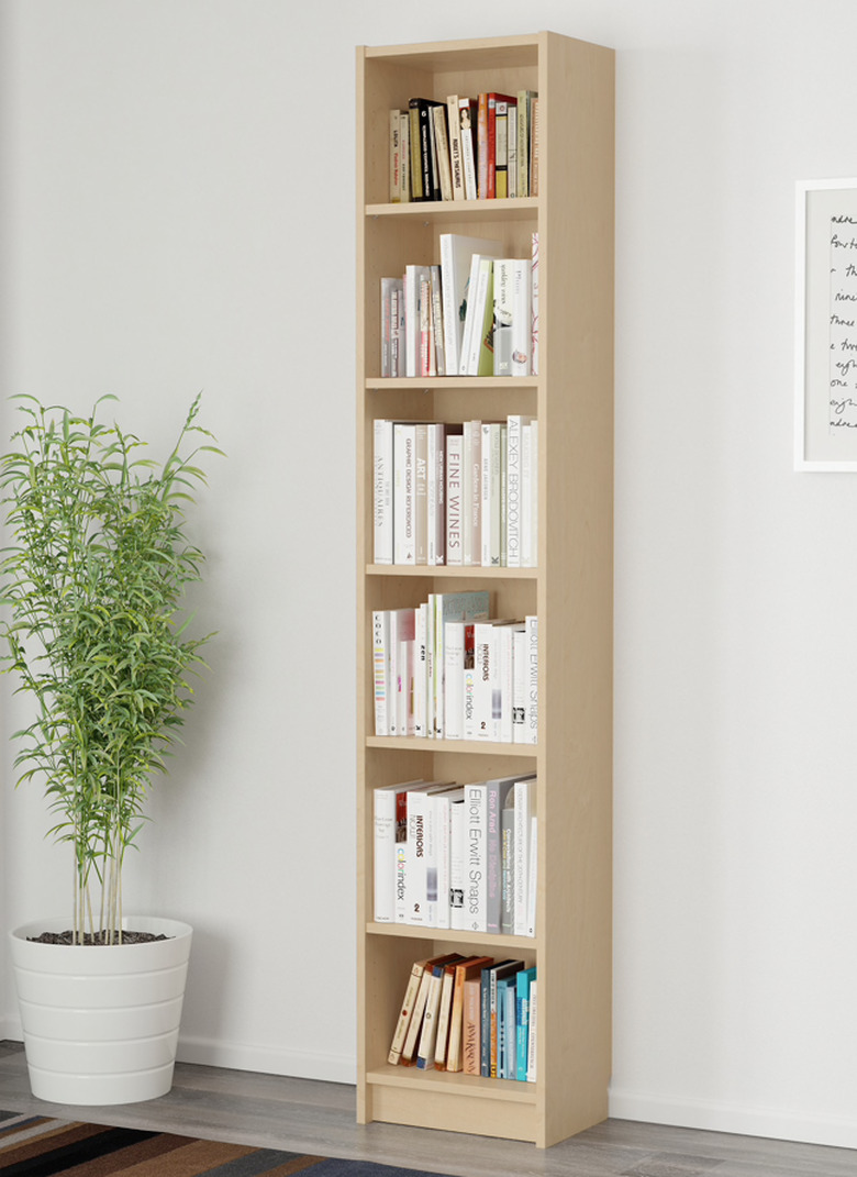 Bookshelves for Small Spaces with Wood bookcase