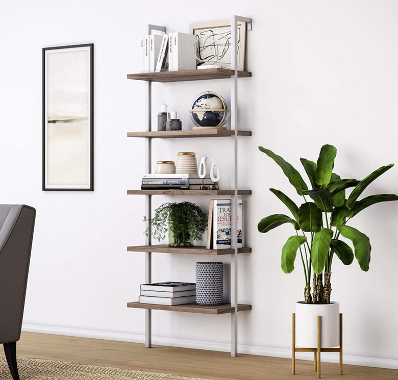 Bookshelves for Small Spaces with plants