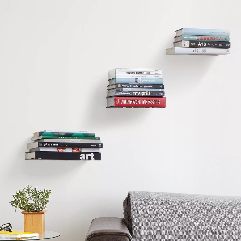concealed shelves