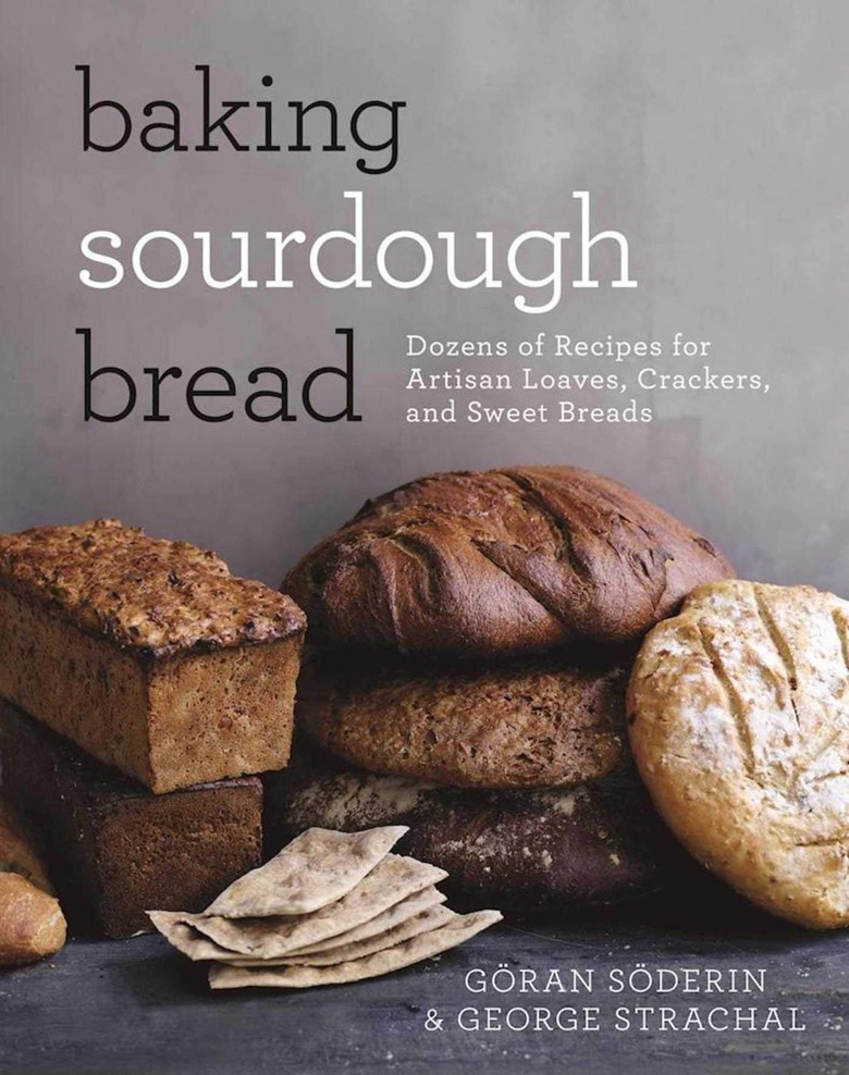 book titled baking sourdough bread