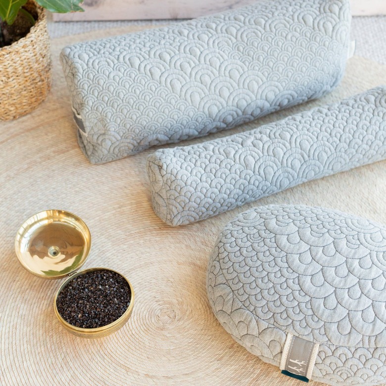 Brentwood Home Crystal Cove Yoga Cushion Set