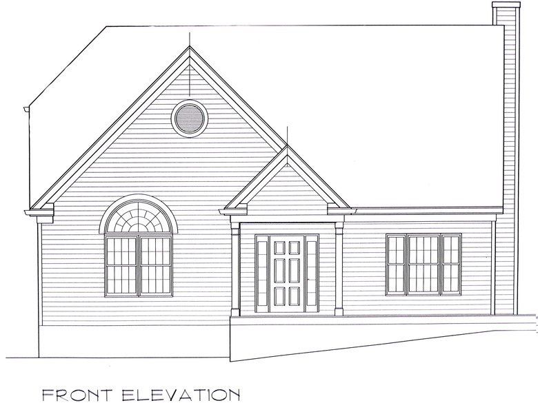 Design your house to fit the site.