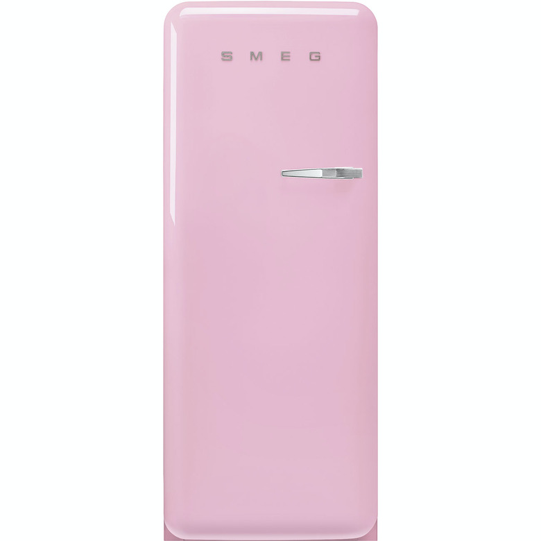 Smeg 24 Retro Fridge in Bubblegum Pink
