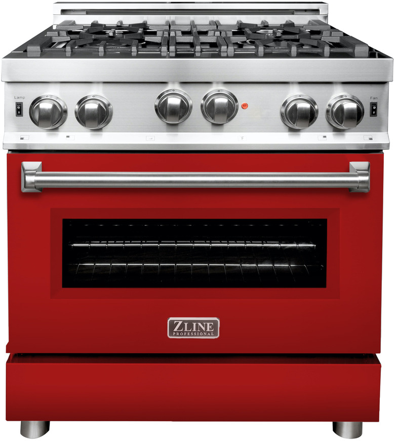 Zline Colorful 30 Freestanding Gas Range