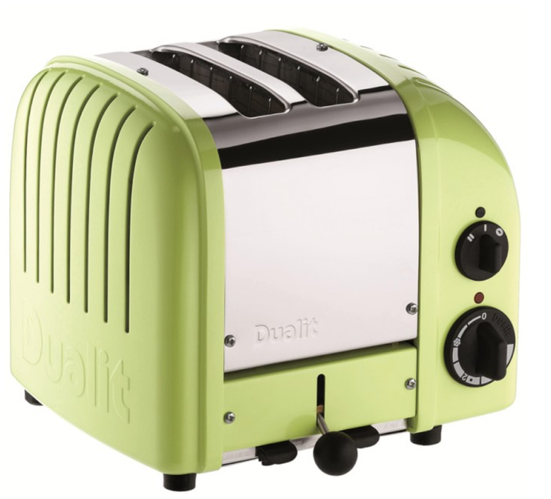 Lime green Dualit Classic 2-Slice Toaster