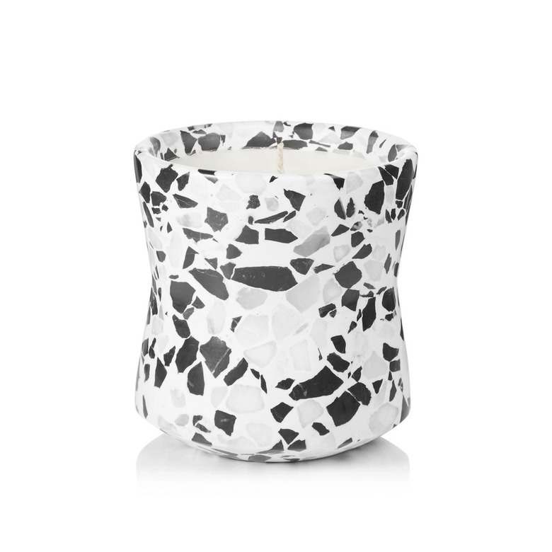 tom dixon terrazzo large candle