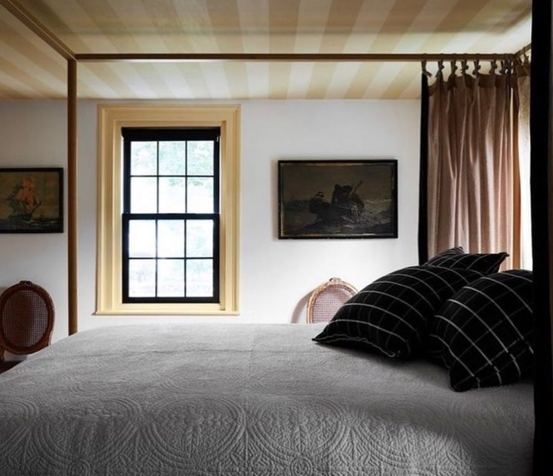 Bedroom with canopy bed