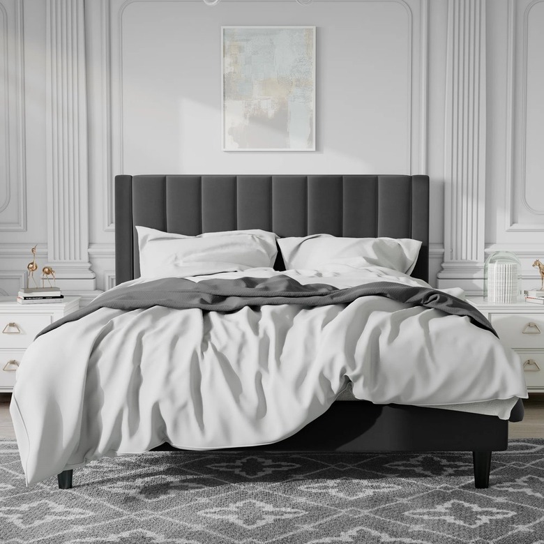 Everly Quinn Sameko Upholstered Bed