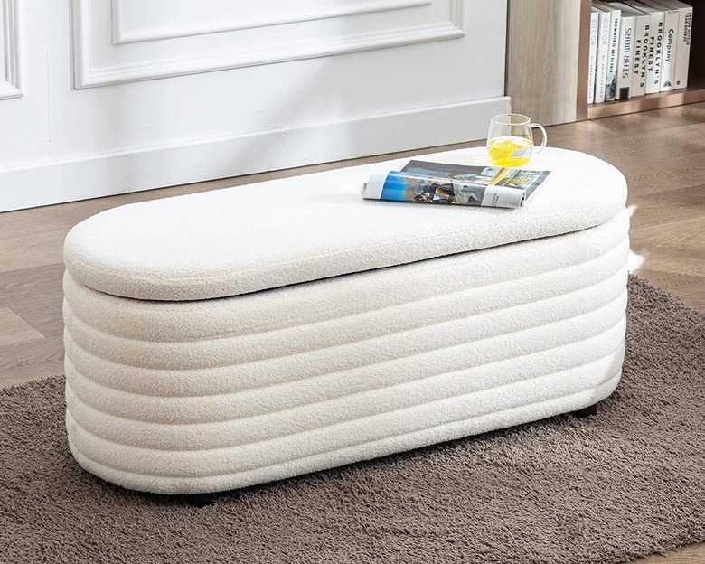 DM Furniture Storage Ottoman Bench