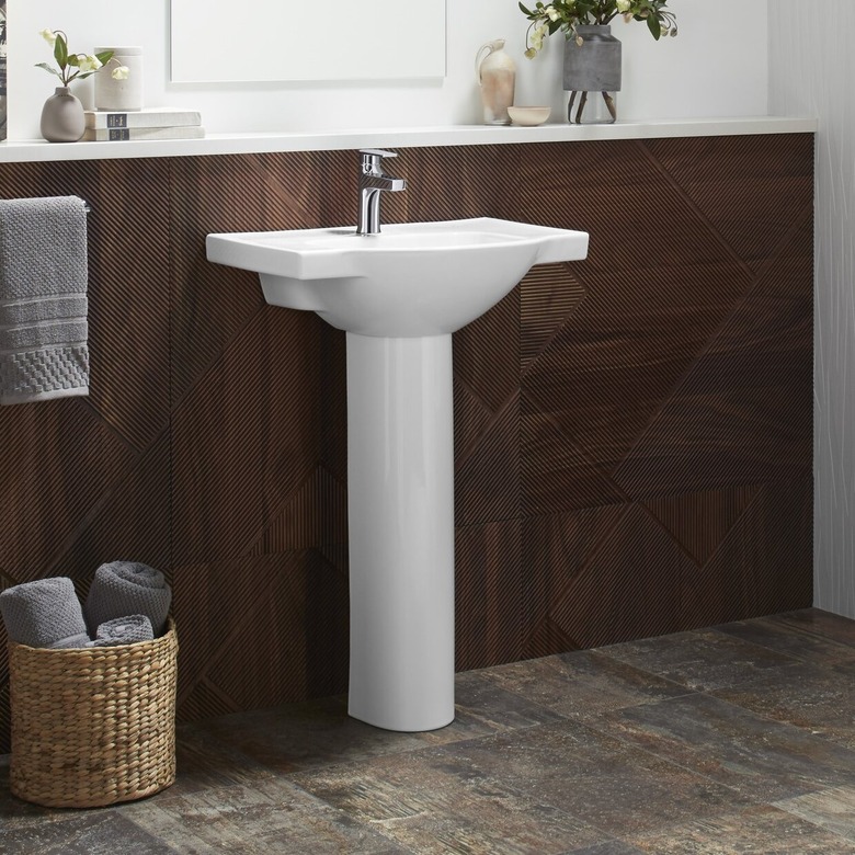 Veer Ceramic Bathroom Sink with Overflow from AllModern