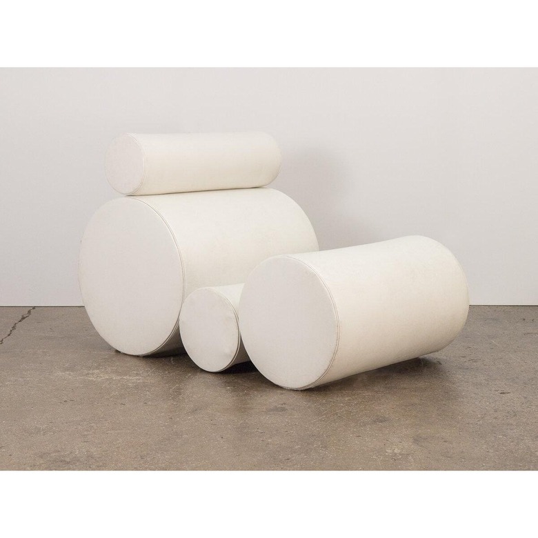 Tubular chair after Joe Colombo