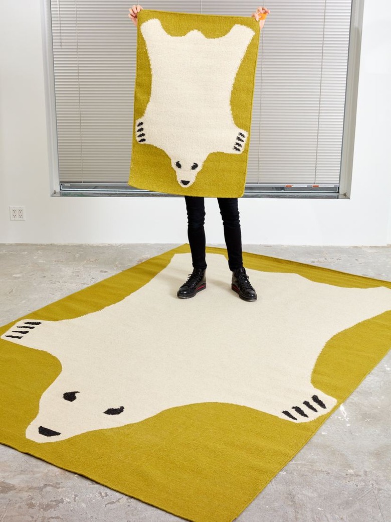 Cold Picnic Polar Bear Rug