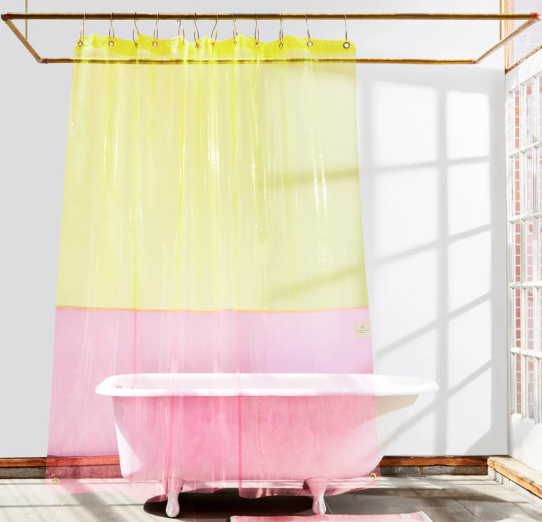 Quiet Town shower curtain