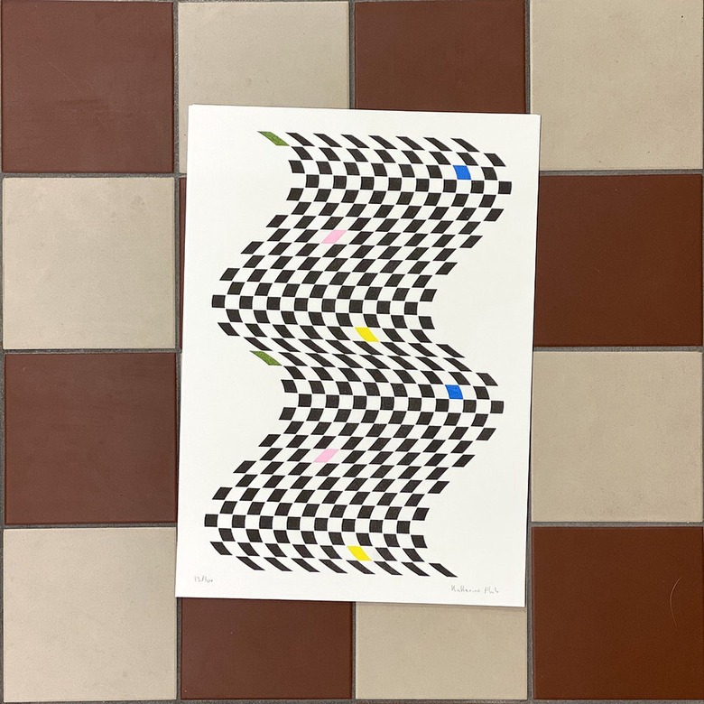 Studio KJP Riso Wiggle Print