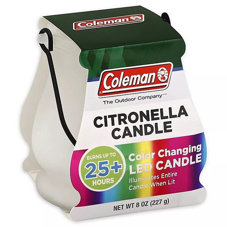 bed bath & beyond coleman citronella candle