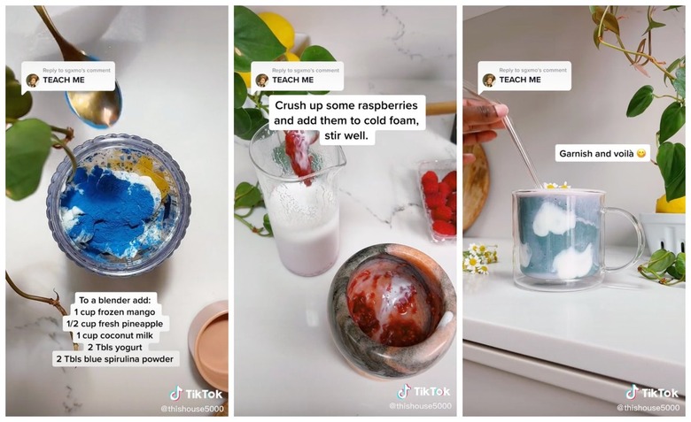 Cloud smoothie ingredients