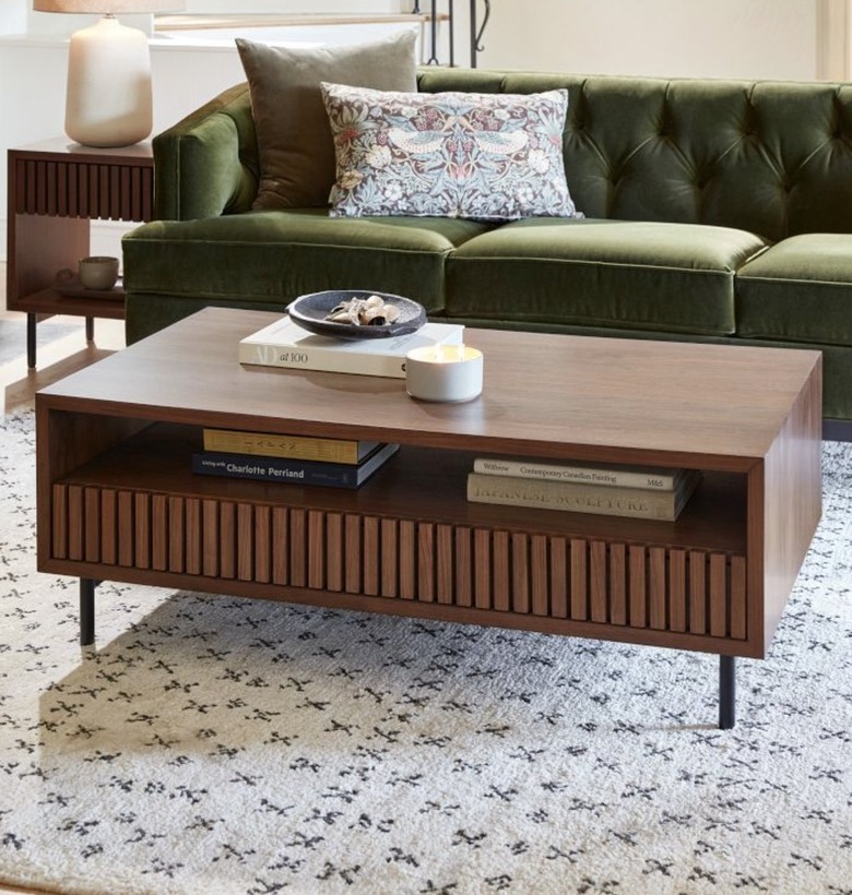 Rejuvenation Baird Coffee Table With Storage