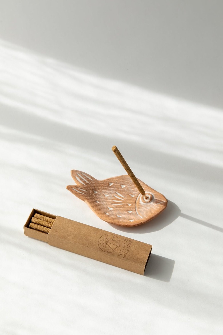 Mini Terracotta Fish Incense Gift Set