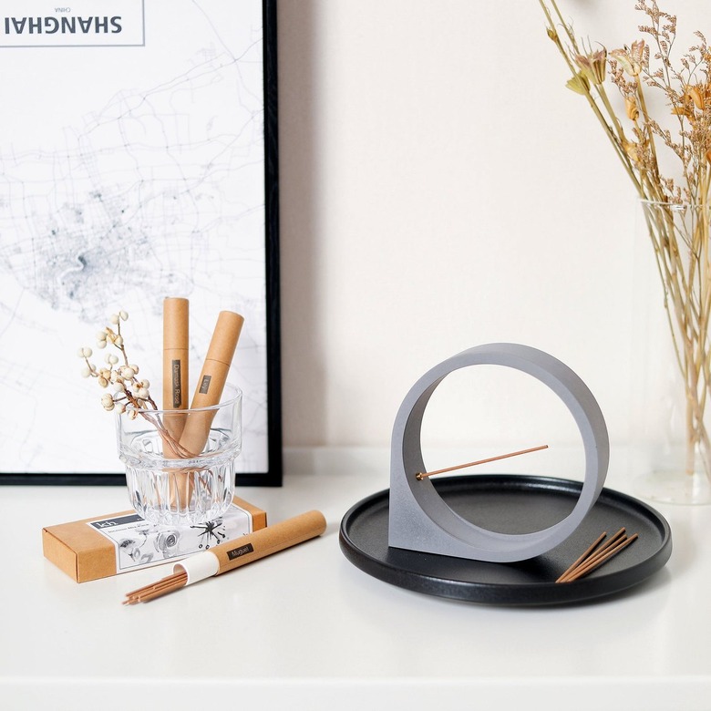 Concrete Incense Holder