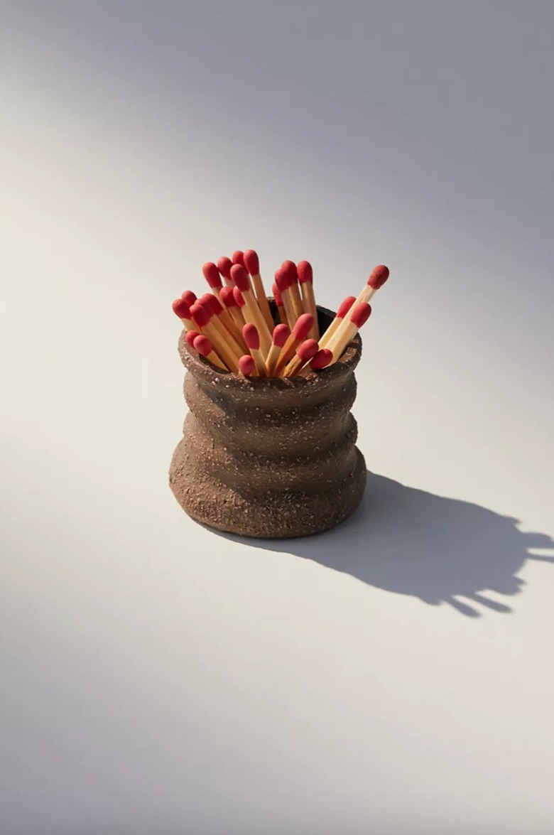 Big Bell Ceramic Match Holder