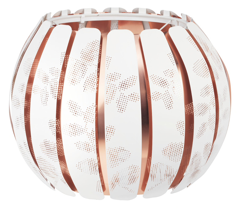 copper dining room light