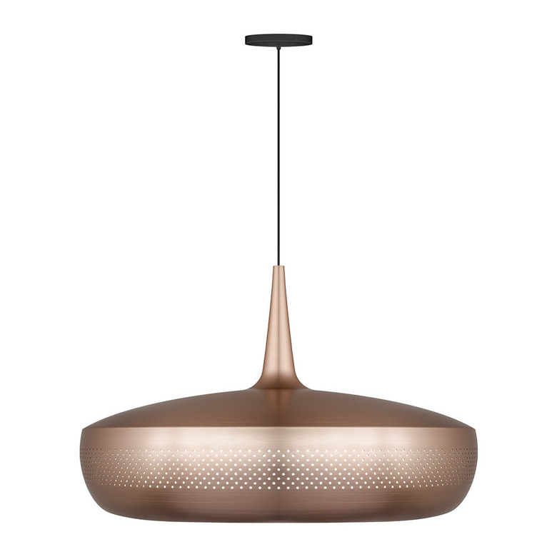 copper dining room light