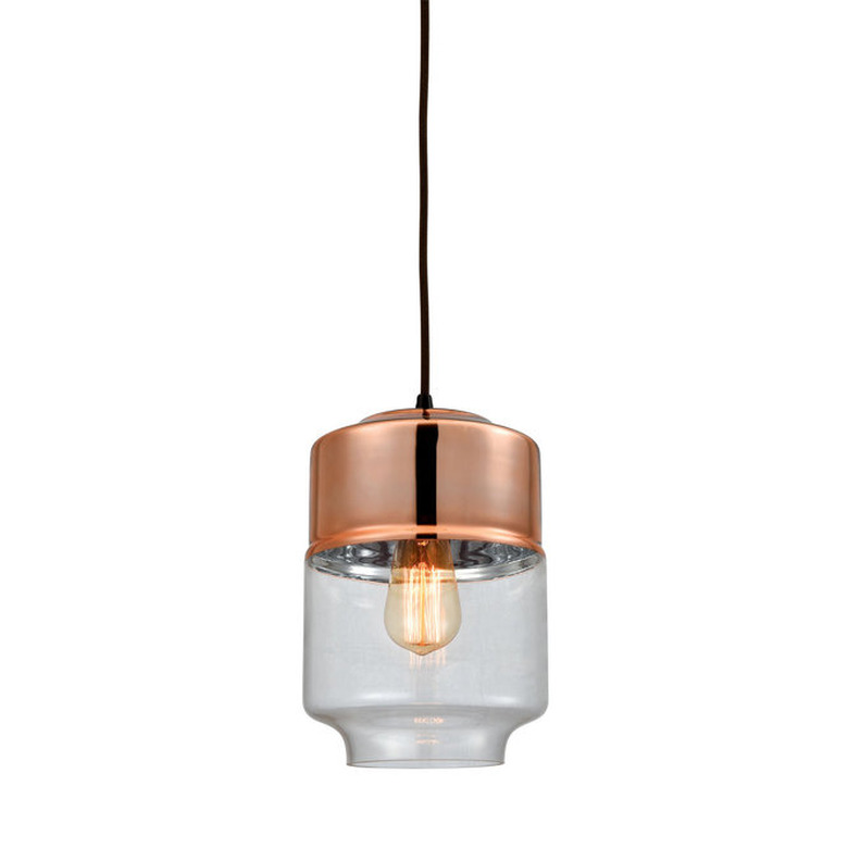 copper dining room light